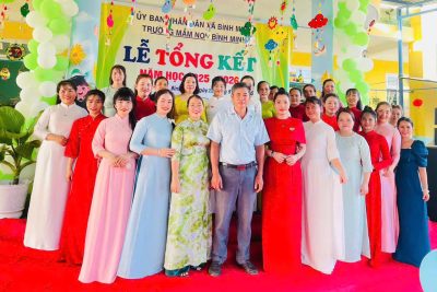 TRƯỜNG MẦM NON BÌNH MINH TỔNG KẾT NĂM HỌC 2025–2026