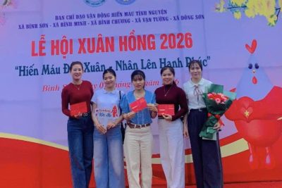 Trường Mầm non Bình Minh Hưởng ứng ngày “ LỄ HỘI XUÂN HỒNG 2026” Hiến máu đầu xuân, nhân lên hạnh phúc”