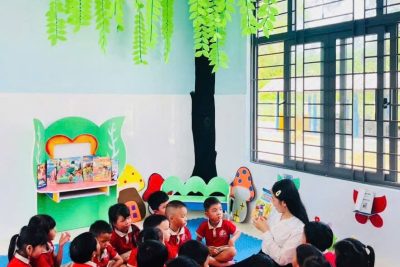 TRƯỜNG MẦM NON BÌNH MINH CÙNG HƯỞNG ỨNG NGÀY SÁCH VÀ VĂN HÓA ĐỌC VIỆT NAM 2026